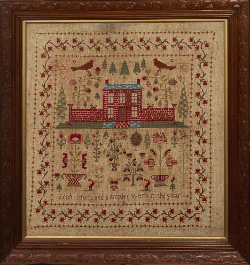 Victorian Needle Point Sampler - Shapiro Auctioneers